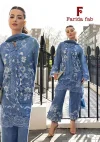 Queens Court By Farida Fab Pure Cotton Dress Material